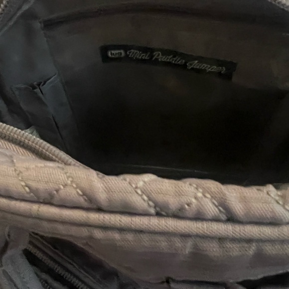 LUG GRAY  Mini Puddle Jumper Crossbody Tote Bag. - Picture 11 of 13